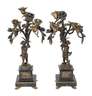 Paar figürliche Kandelaber