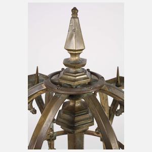 Messingleuchter Neogotik