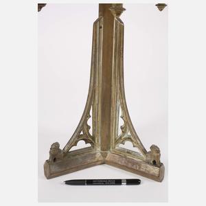 Messingleuchter Neogotik