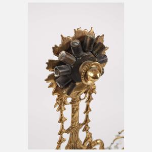 Paar Kaminleuchter Frankreich