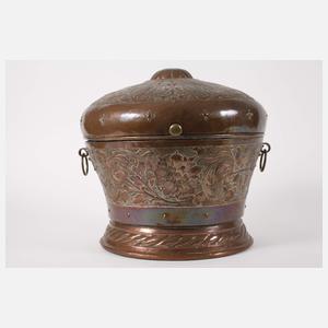 Barocker Brotkasten Kupfer