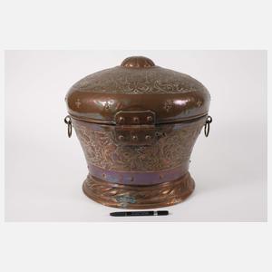 Barocker Brotkasten Kupfer