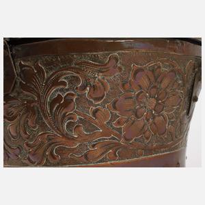 Barocker Brotkasten Kupfer