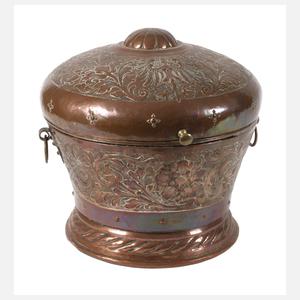 Barocker Brotkasten Kupfer