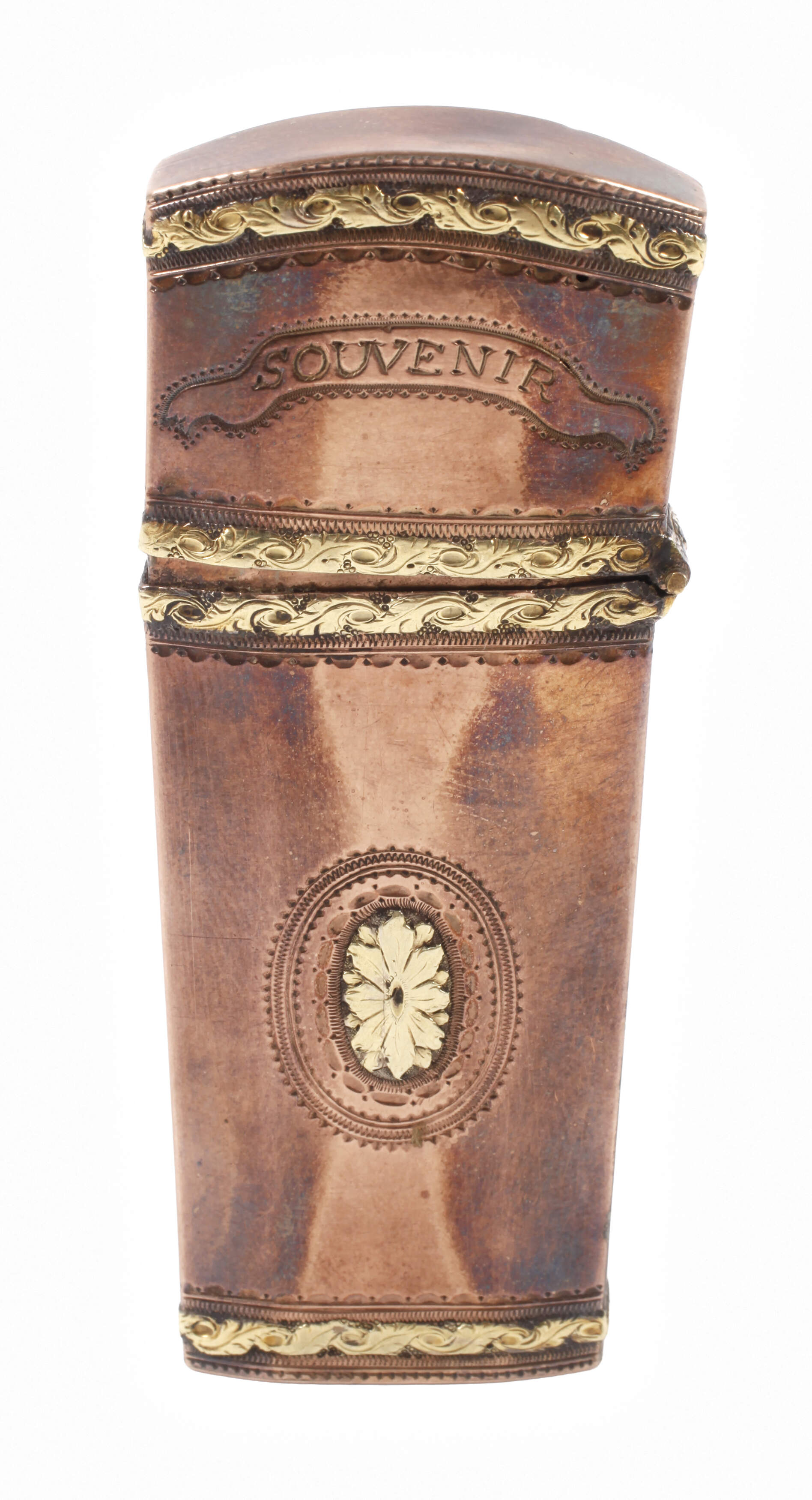 Necessaire "Carnet de bal" mit Goldauflagen