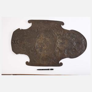 Nachbildung eines Renaissanceschildes