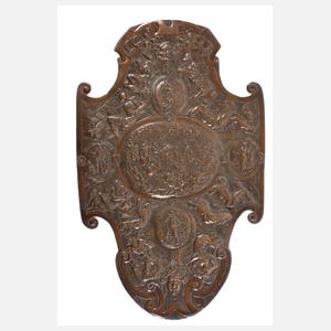 Nachbildung eines Renaissanceschildes