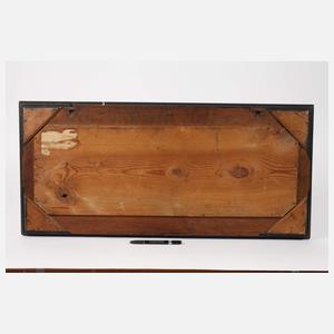 Bronzerelief Mazeppa und die Wölfe