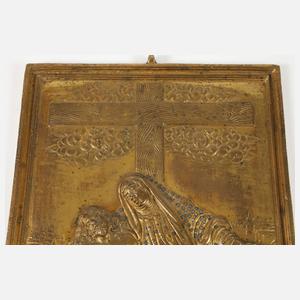 Bronzerelief Pietà