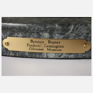 Frederic Remington, "Bronco Buster"