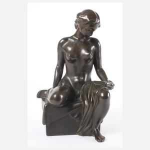 Gunnar Lindhardt Hansen, sitzender weiblicher Akt