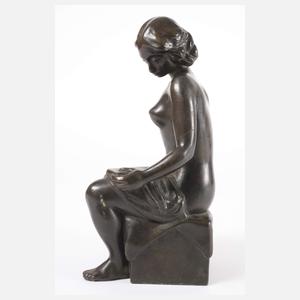 Gunnar Lindhardt Hansen, sitzender weiblicher Akt