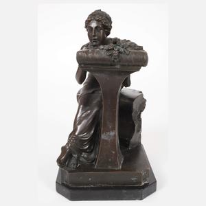 nach Pierre-Jules Mène, träumende junge Frau