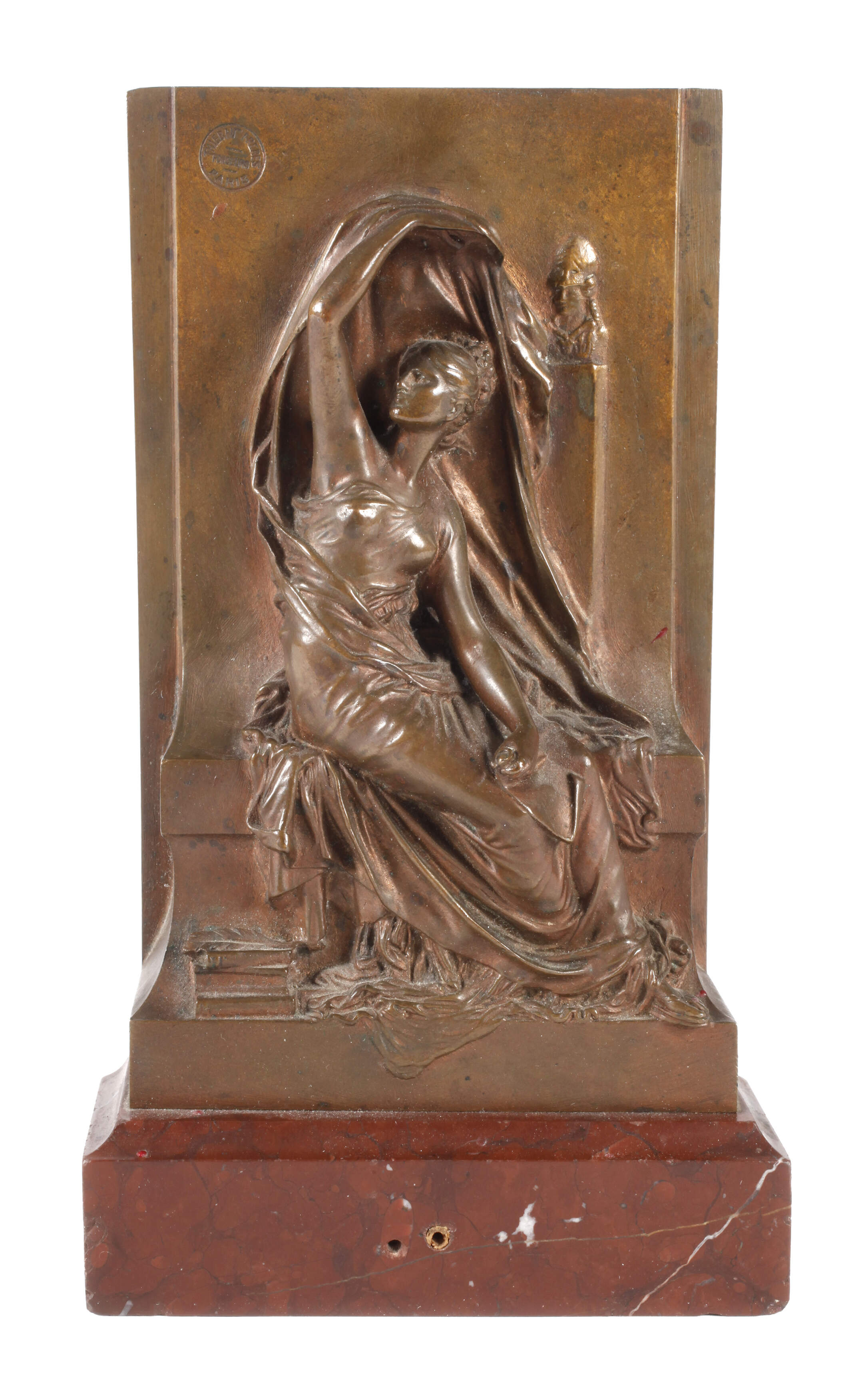 Henri Chapu, Relief Allegorie der Weisheit