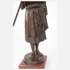 Georg Muth, Bäuerin nach der Feldarbeit