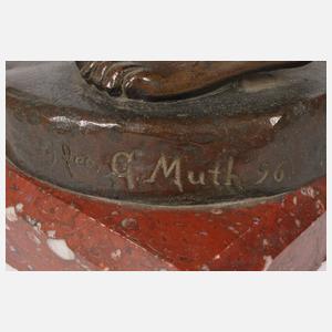 Georg Muth, Bäuerin nach der Feldarbeit