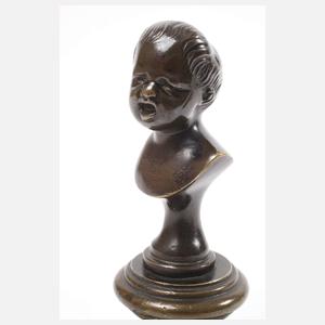 Paar kleine Putten-Büsten