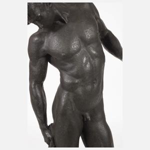 Hans Everding, Männerakt nach dem Bade