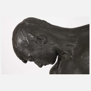 Hans Everding, Männerakt nach dem Bade