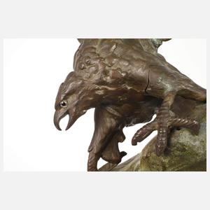 Théophile François Somme, Adlerjagd