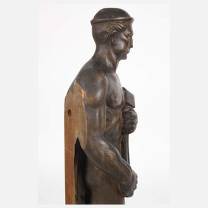 Carl Stock attr., Siegfried mit Lindwurm