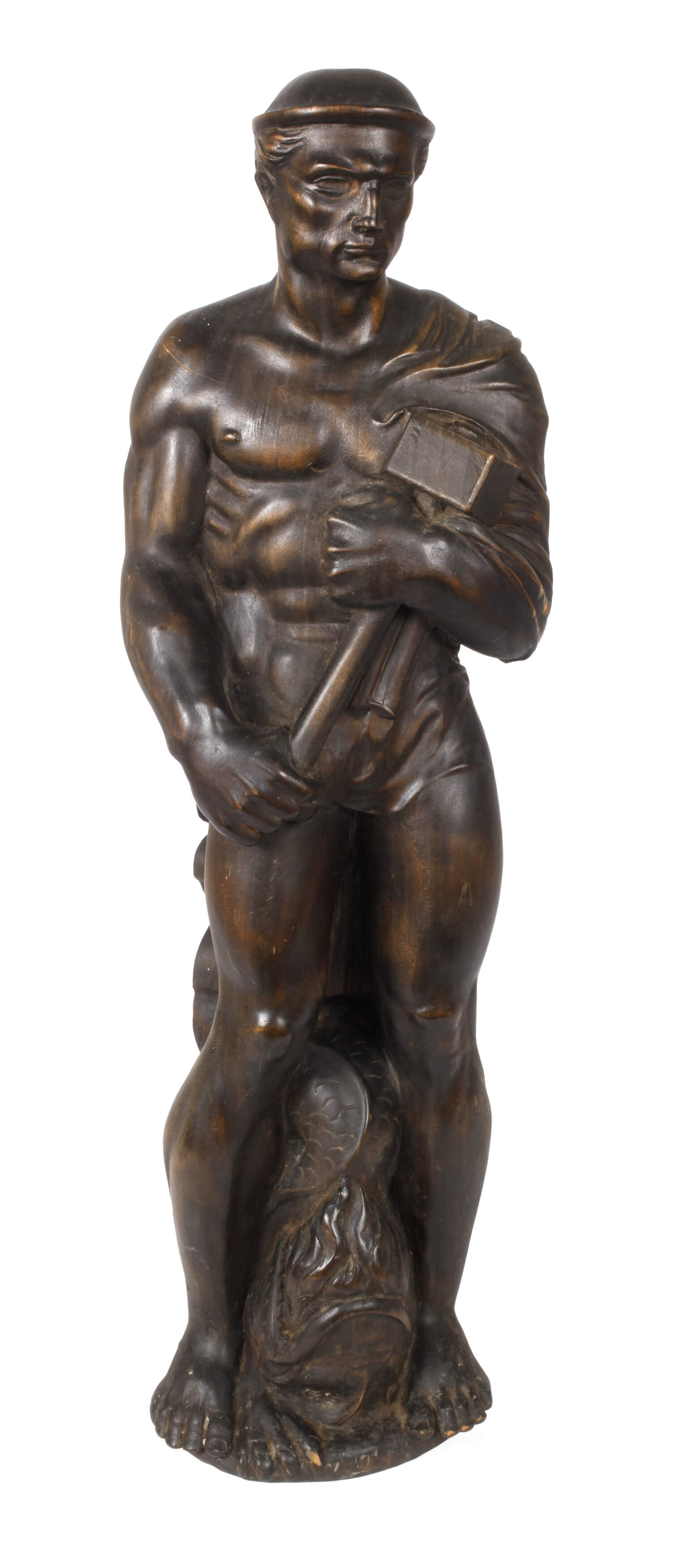 Carl Stock attr., Siegfried mit Lindwurm