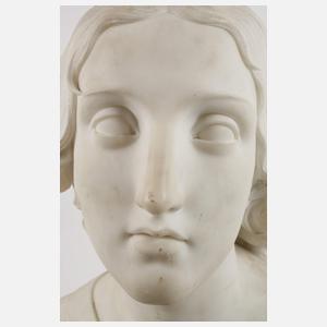 Prof. Odoardo Fantacchiotti, Büste eines Engels