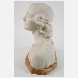 Prof. Odoardo Fantacchiotti, Büste eines Engels