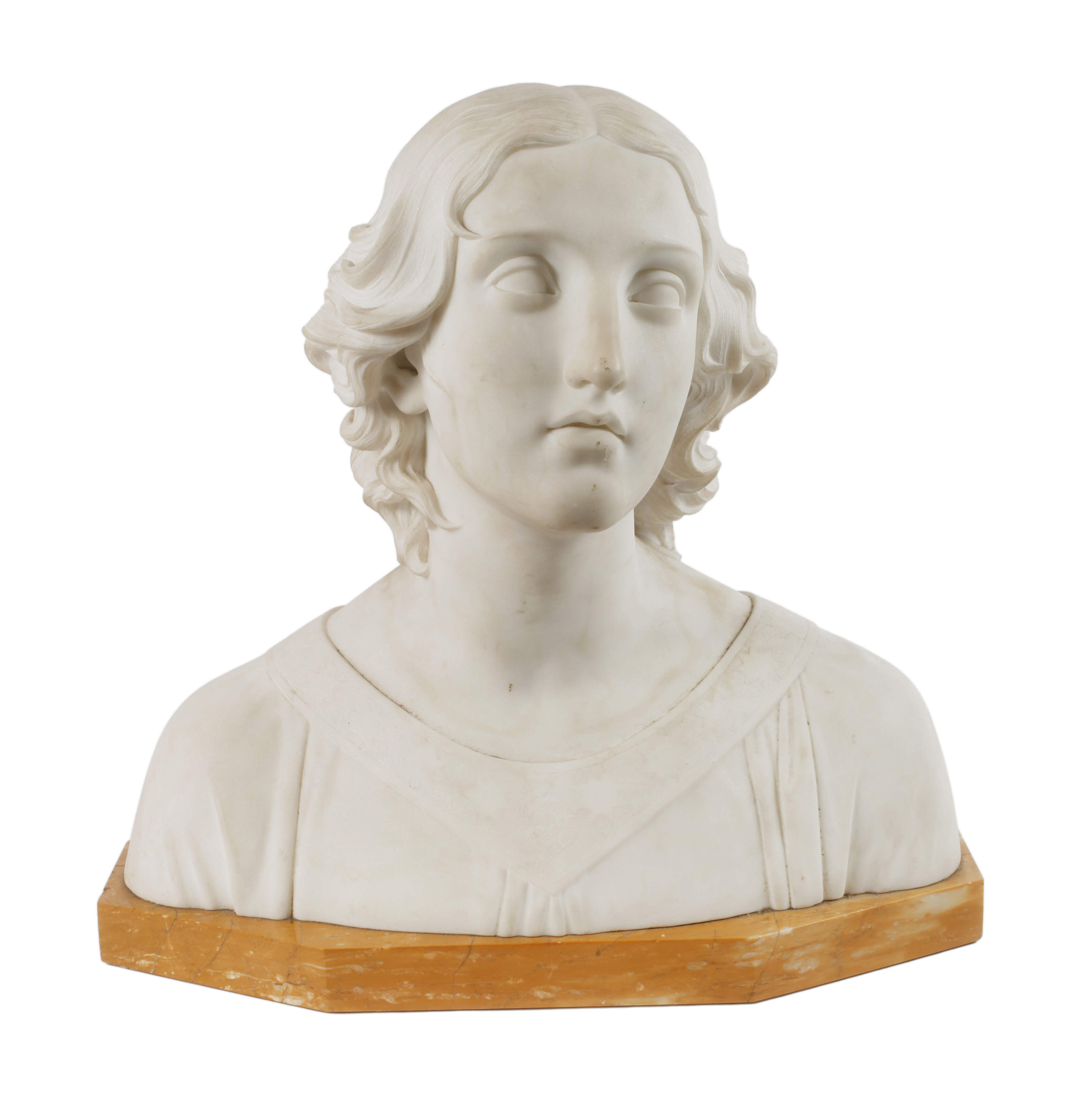 Prof. Odoardo Fantacchiotti, Büste eines Engels