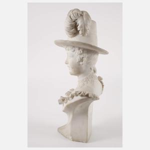 Marmorbüste einer feinen Dame