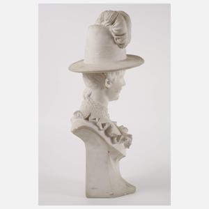 Marmorbüste einer feinen Dame