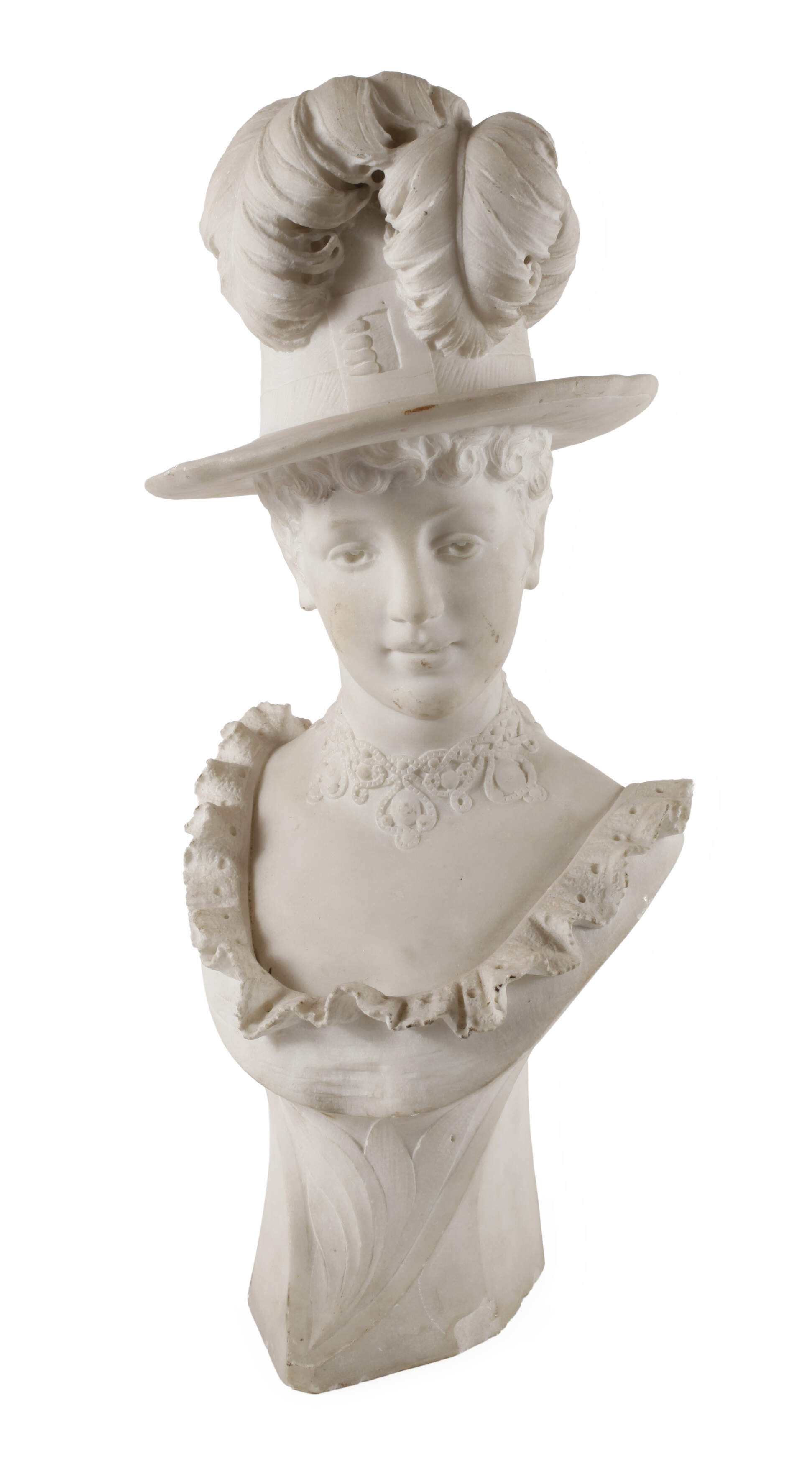Marmorbüste einer feinen Dame