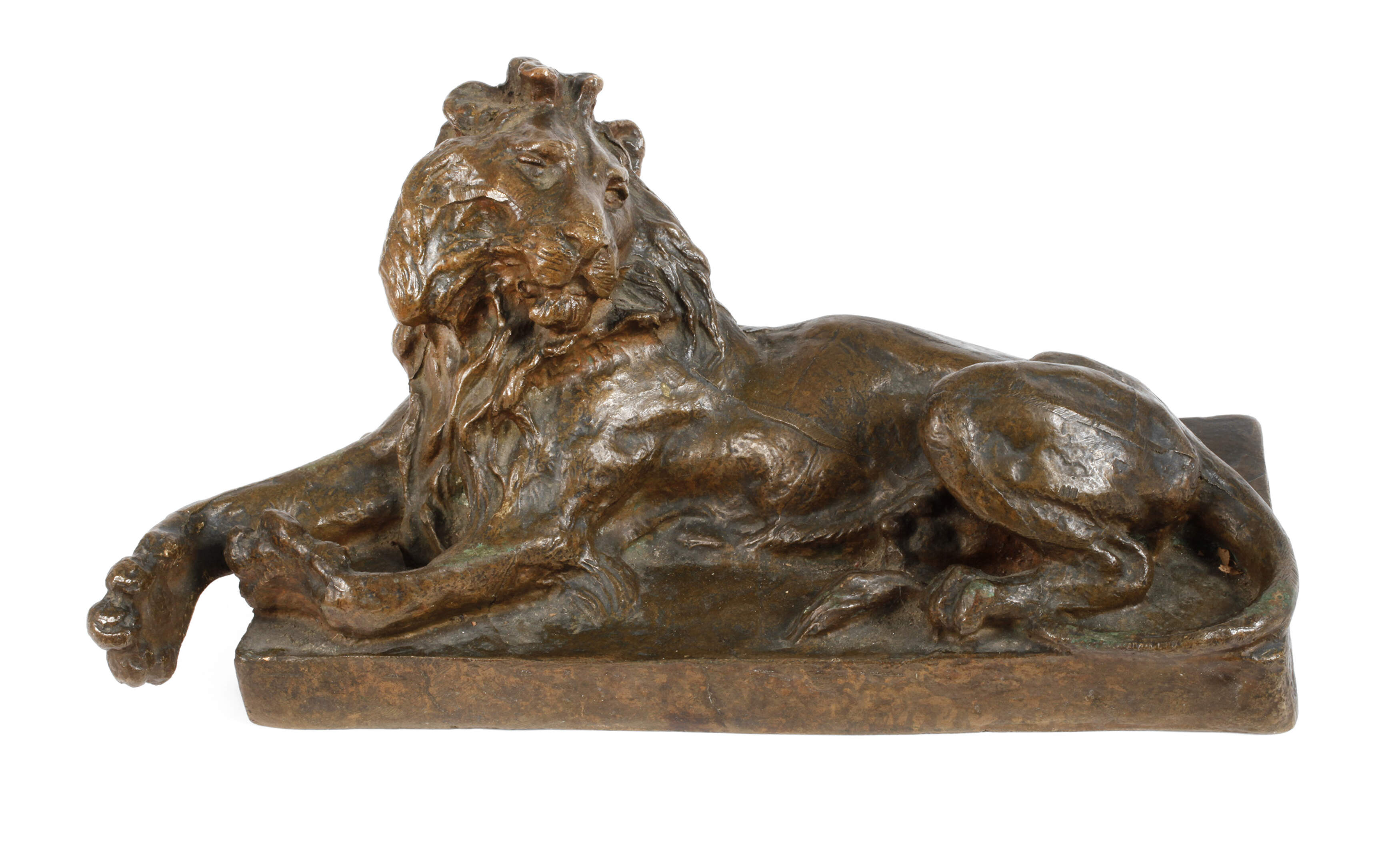 Liegender Löwe