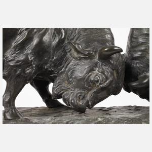 Franz Iffland, kämpfende Bisons