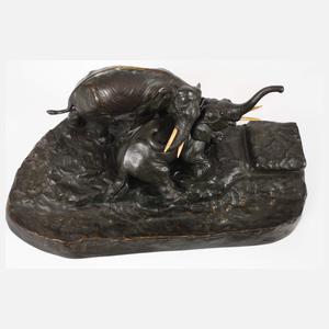 Karl Csadek, figürliches Schreibzeug