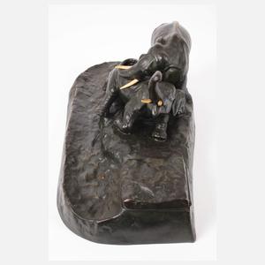 Karl Csadek, figürliches Schreibzeug