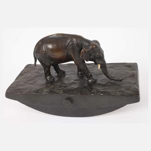 Karl Csadek, figürliches Schreibzeug