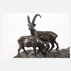 Friedrich Gornik, figürliches Schreibzeug