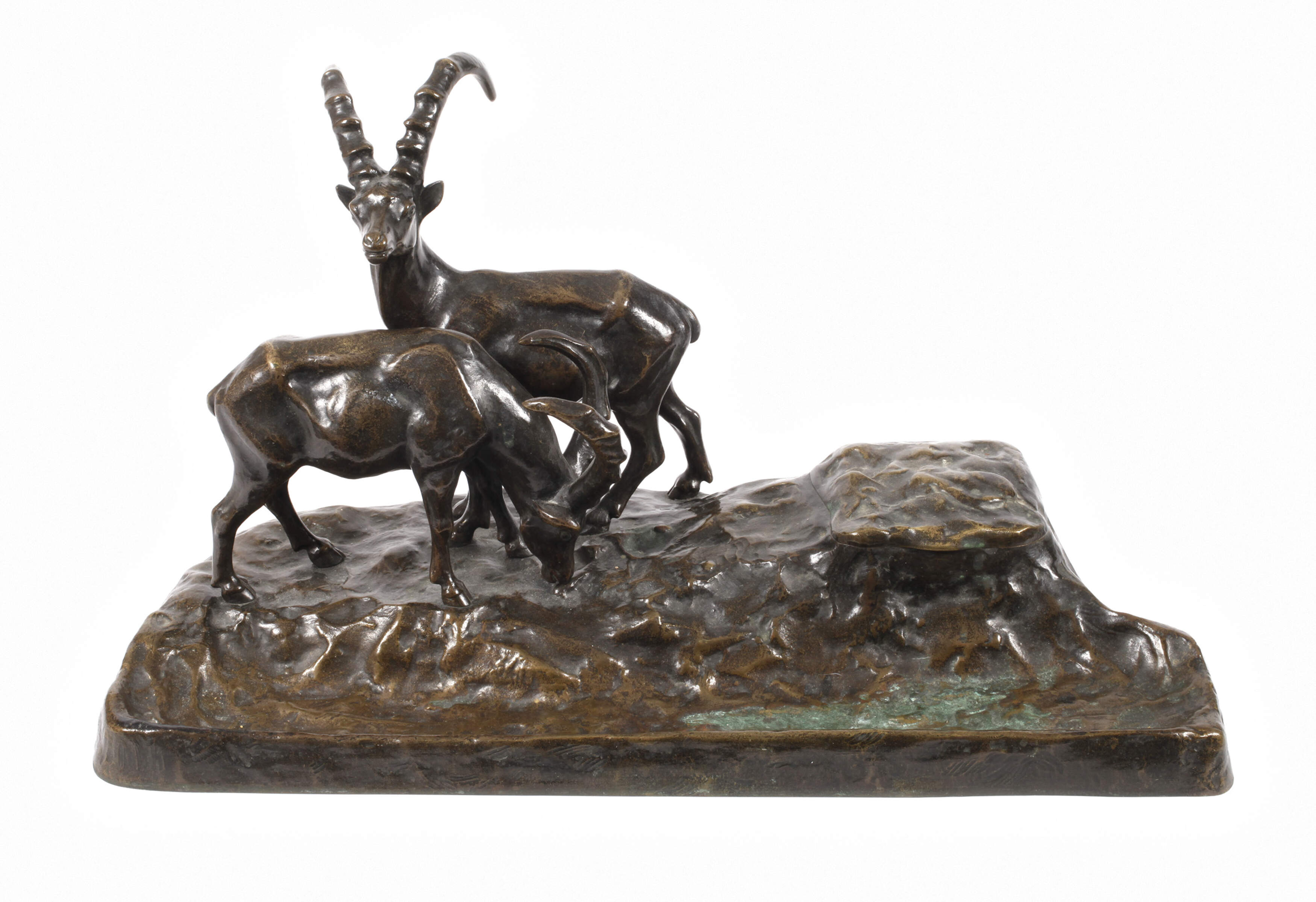 Friedrich Gornik, figürliches Schreibzeug