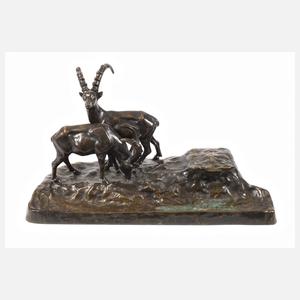 Friedrich Gornik, figürliches Schreibzeug