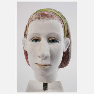 Weibliche Kopfskulptur