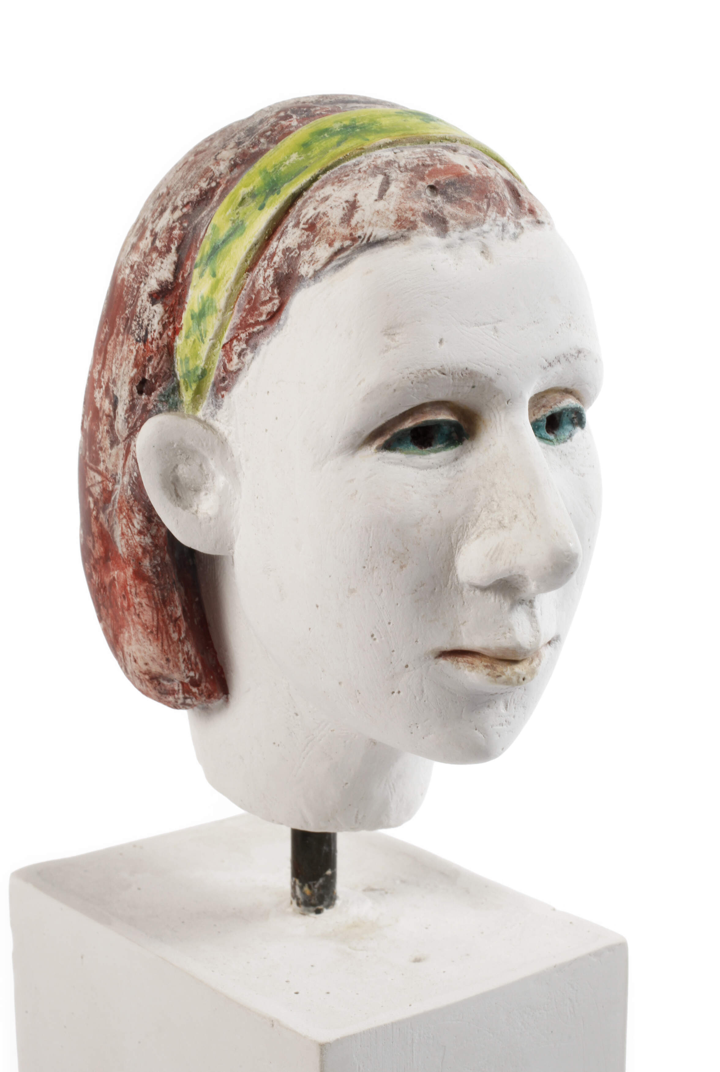 Weibliche Kopfskulptur