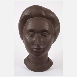 nach Gerhard Geyer, Meissen Büste Rosa Luxemburg