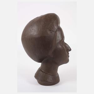 nach Gerhard Geyer, Meissen Büste Rosa Luxemburg