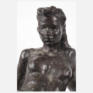 Doris Rücker, liegender weiblicher Akt