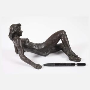 Doris Rücker, liegender weiblicher Akt