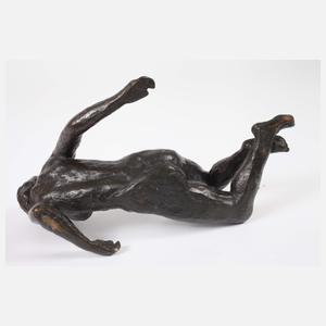 Doris Rücker, liegender weiblicher Akt