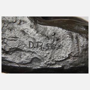 Doris Rücker, liegender weiblicher Akt