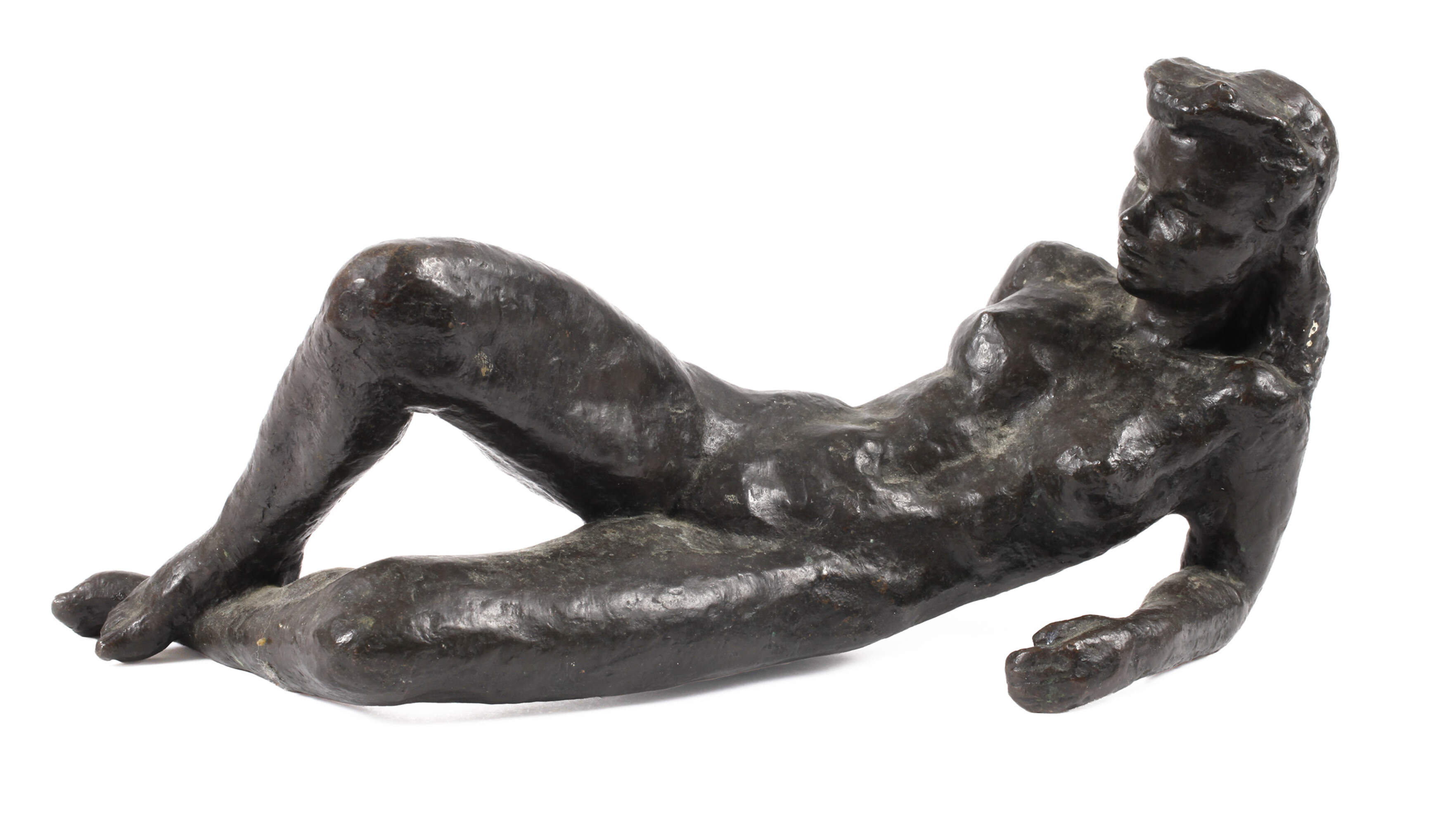 Doris Rücker, liegender weiblicher Akt