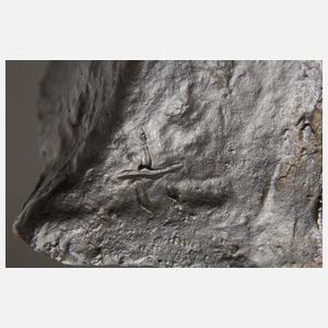 Bronze Mädchenplastik